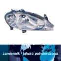 reflektor Renault MEGANE I 1999- prawy H4 - nowy zamiennik DEPO