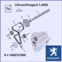 rozrząd Citroen / Peugeot 1,4HDi DV4C (139) - oryginał Peugeot