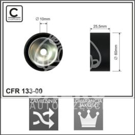 rolka paska rowkowanego Renault 1,6-16v K4M ALT+AC uniwersalna - zamiennik polski CAFFARO