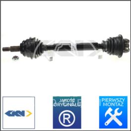 półoś Renault Laguna II 2,0-16v lewa - niemiecka regeneracja GKN/LOBRO