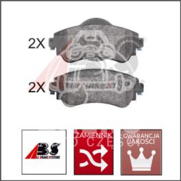 klocki hamulcowe C4/ DS4 2009- system LUCAS - zamiennik holenderski A.B.S.