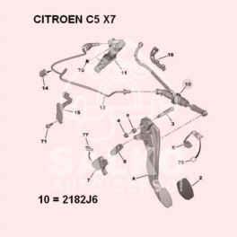 pompa sprzęgła Citroen C5 III/ Peugeot 508 (oryginał Citroen)