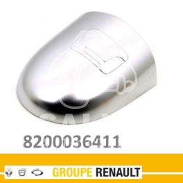 zaślepka wkładki zamka drzwi LAGUNA II srebrna - OEM Renault