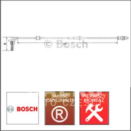 czujnik ABS KANGOO 2003- prawy tył BOSCH - niemiecki producent Bosch