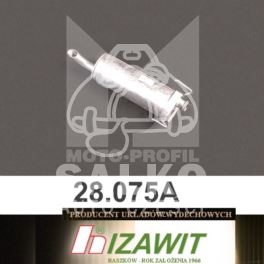 tłumik Citroen SAXO/ Peugeot 106 II 1,1i/1,4i końcowy - zamiennik polski Izawit