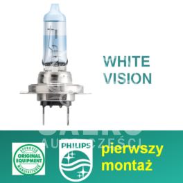 żarówka H7 55W 12V WHITE VISION blister - oryginał holenderski Philips