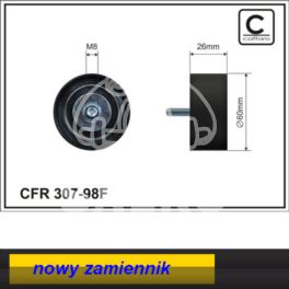 rolka paska rowkowanego Renault 2,8DTi S9W ALT - zamiennik polski Caffaro