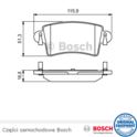 klocki hamulcowe MASTER II 2001- tył system BOSCH - producent niemiecki BOSCH