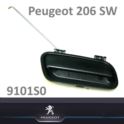 klamka zewnętrzna Peugeot 206 SW lewy tył (oryginał Peugeot)