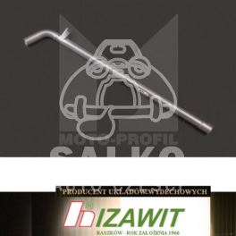 rura wydechowa Renault Megane II 1,9dCi środkowa - nowa w zamienniku Izawit