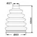 osłona przegubu Renault 89x27/tpl k kpl - zamiennik hiszpański Metalcaucho