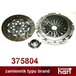 sprzęgło Citroen, Peugeot 2,2 HDi DW12TED4 240mm 00- - zamiennik brand Hart