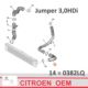przewód powietrza Citroen Jumper III/ Peugeot BOXER 3.0HDi intercooler - zamiennik francuski SASIC