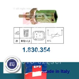 czujnik temperatury wody Renault 2005- 3st/pomiar zielony - zamiennik włoski EPS