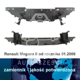 osłona pod zderzak MEGANE II od 2006r - nowa w zamienniku