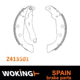 szczęki hamulcowe Citroen Xsara/ ZX/ Peugeot 306/ 405 system BOSCH - producent hiszpański Woking