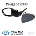 lusterko Peugeot 2008 lewe elektryczne do malowania/ składane elektrycznie - nowy zamiennik View Max