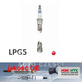 świeca zapłonowa do modeli na LPG pod klucz 16mm - zamiennik japoński NGK LPG5-1516