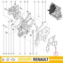 uszczelka pokrywy rozrządu Renault Master II 3,0dCi dolna - oryginał Renault