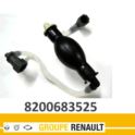 pompa paliwa Diesel wstępna - ręczna ściskana z przewodami Renault Kangoo II 1,5dCi - oryginał Renault
