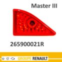 lampa stopu Renault MASTER III - trzecie światło - nowy oryginał Renault