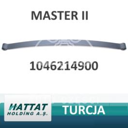 resor tył Renault Master II do 2010r na 1 pióro - nowy oryginał produkcji HATTAT