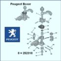 tulejka wybieraka s.b.C/P ML - łożysko (oryginał Peugeot)