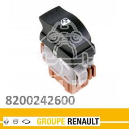 przełącznik podnoszenia szyby MASTER II (6-pin) lewy - oryginał Renault