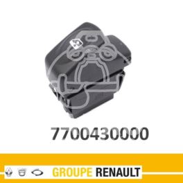 przełącznik podnoszenia szyby MEGANE (5st) szary 99- - oryginał Renault