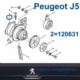 uszczelka pompy wody Citroen, Peugeot 2,5D/TD CRD (oryginał Peugeot)