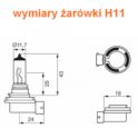 żarówka H11 55W 12V z oprawką - zamiennik M-TECH