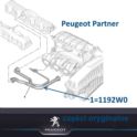 przewód olejowy Citroen/ Peugeot 1,6-16v TU5JP4 pokrywa zaworów/ obudowa filtra powietrza (oryginał Citroen/ Peugeot)