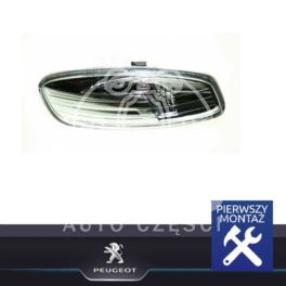 kierunkowskaz - migacz boczny na błotnik P207/308 w lusterku prawym (oryginał Peugeot)