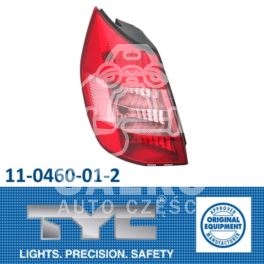 lampa tył Renault SCENIC II 06.2003 - 01.2005 lewa - różowa - nowa w zamienniku TYC