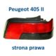 lampa tył Peugeot 405 92- prawa kpl