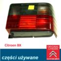 lampa tył Citroen BX -1991 prawa klosz dymiony VALEO (używane)