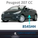 listwa drzwi Peugeot 207 kabrio lewa - do malowania (oryginał Peugeot)
