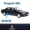 listwa drzwi Peugeot 605 prawy tył (oryginał Peugeot)