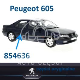 listwa drzwi Peugeot 605 prawy tył (oryginał Peugeot)