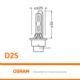żarówka XENON D2S 35W, 85V 4100K - niemiecki OSRAM