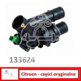 termostat Citroen/ Peugeot 2,2HDi 170KM/ 204KM 83C - obudowa kpl (oryginał Peugeot)