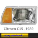 reflektor Citroen C15/ VISA -1988 H4 Prawy - nowy w zamienniku