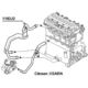 przewód olejowy Citroen, Peugeot 1,8-16v XU7JP4 pokrywa/misa (oryginał Citroen)