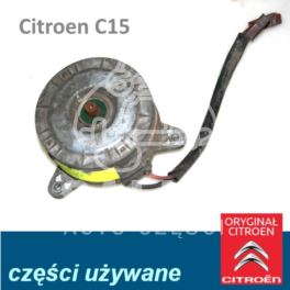 wentylator chłodnicy Citroen C15 sam silnik bez śmigła (używane)