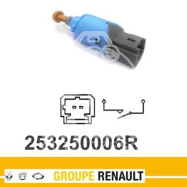 czujnik stopu RENAULT 2003- 2-piny (szare gniazdo) (OEM Renault)