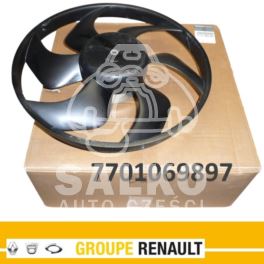 wentylator chłodnicy Renault Trafic II 2006- 385mm - nowy oryginał Renault