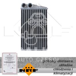 nagrzewnica - wkład Renault MEGANE II - zamiennik holenderski NRF