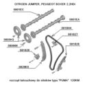 rozrząd BOXER III 2,2HDi 4HV - koło zębate na wałek rozrządu (OE Peugeot)