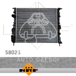 chłodnica MEGANE 1,4 E7J/1,6 K7M - zamiennik holenderski NRF