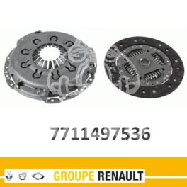 sprzęgło Renault 1,6-16v 220mm - regenerowane - oryginał Renault